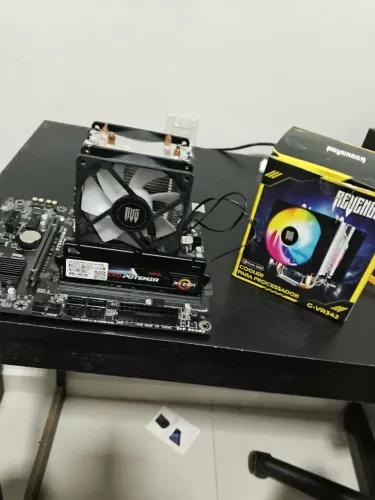 Intel 9100 + placa mãe e cooler