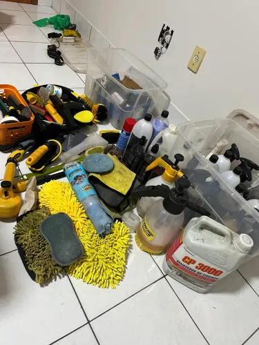 Kit Completo de Estética Automotiva / Detalhamento / Lava-Jato
