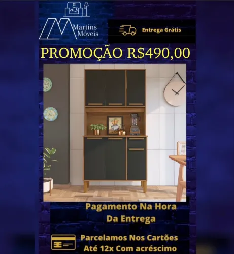 GRANDE PROMOÇÃO COZINHA LUXO INDEKES ENTREGA GRATIS ACEITA CARTÃO