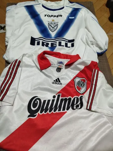CAMISAS RIVER PLATE ANOS 90 E VÉLEZ 2004/2005