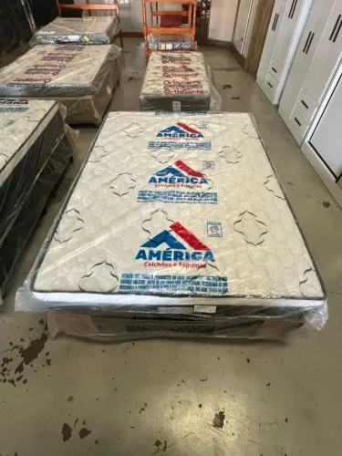 Cama box casal América 