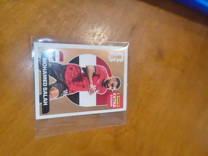 Figurinha salah bronze 2026 
