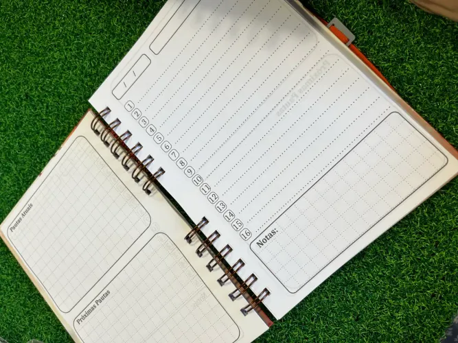 Caderno A5 para célula e encontros da igreja