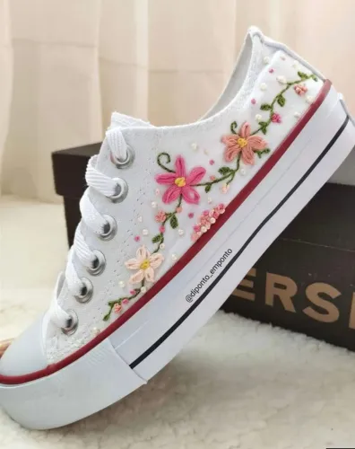 Tênis ALL star Bordado
