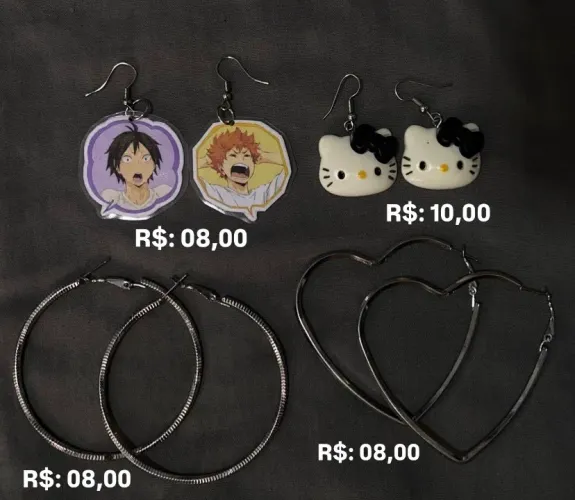 Brincos a partir de R$:8