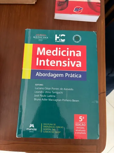 Livro de medicina ?Medicina intensiva 5ª Edição 