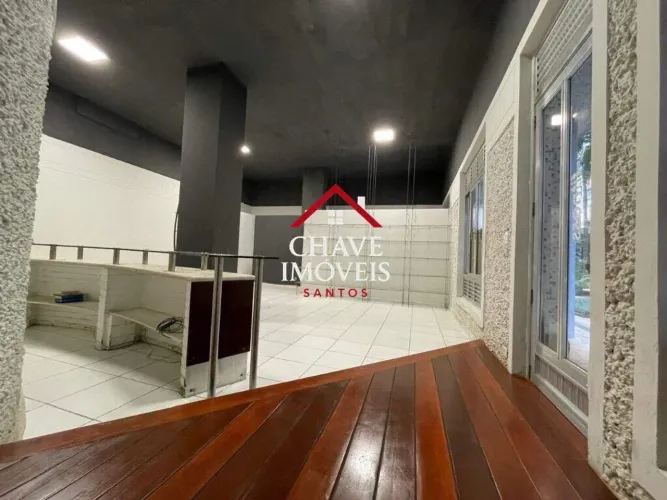 Salão à venda com 261 m² no bairro da Aparecida - Santos/SP - Frente Mar