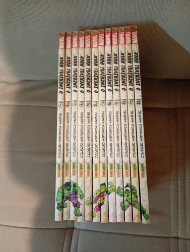 HQs, Edição Histórica Marvel, O Incrível Hulk, 12 volumes...