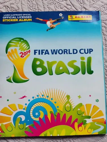 Álbum de figurinhas copa do mundo