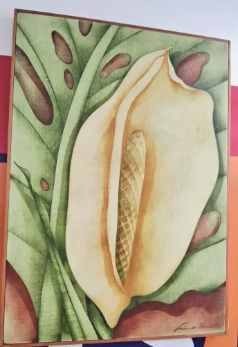 Quadro Artista Sanzio de Menezes 