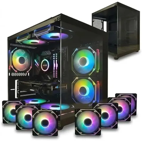 vendo gabinete aquário 7 fans + ryzen 5 pro 5650g