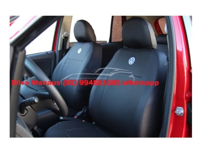 Capa banco Couro Corvin sob medida Fox Todos impermeável não passar agua