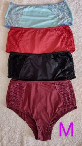 Calcinha Alta R$25 Microfibra Confortável 