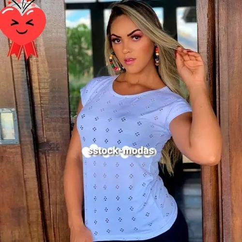 Blusas Malha Laise