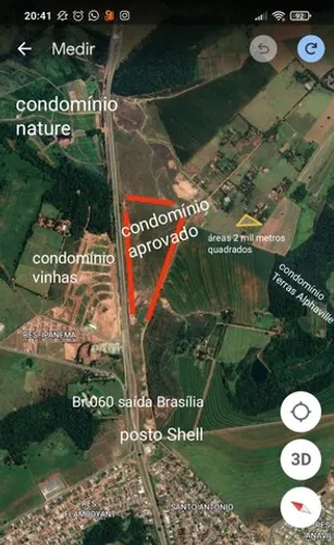 Área 2 mil M2, Anápolis, oportunidade única,