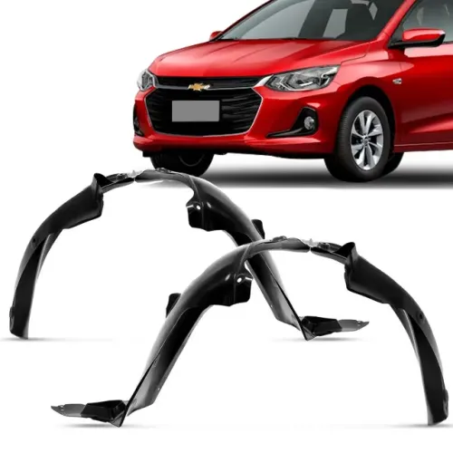 Parabarro Chevrolet Onix 2020 - Dianteiro LD LE - Logomarca - Genuíno