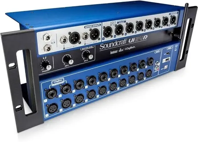 Mesa de Som Soundcraft Ui24R - 24 Canais