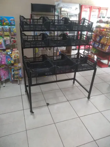 Expositor gôndola direto da fábrica