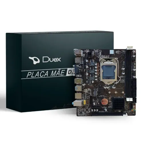 Placa Mãe blue case h61m M.2 Intel LGA 1155 DDR3