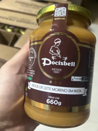 Docisbell Doce de Leite Moreno em Pasta - 660g