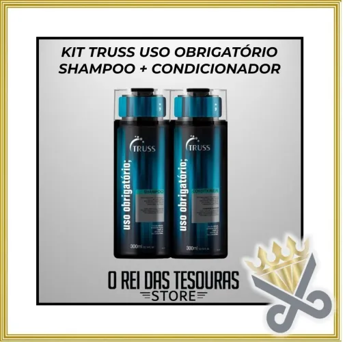 Kit Truss Uso Obrigatório Shampoo + Condicionador