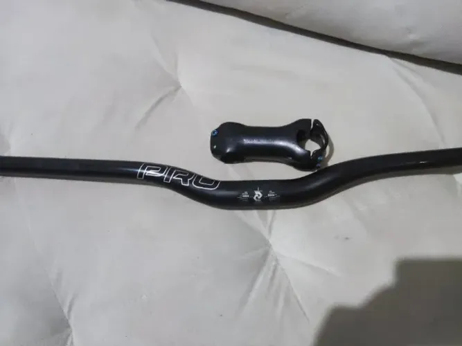 Kit carbono Og-evkin guidão 740mm e mesa 90mm