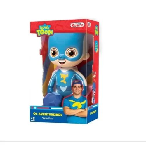 Boneco Superfoca Luccas Neto Os Aventureiros
