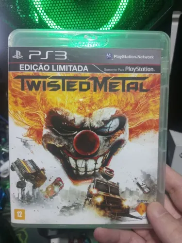 Twisted metal edição limitada jogo ps3 game Playstation 3