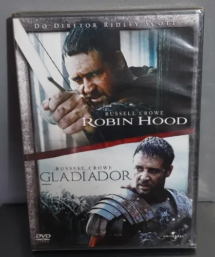 Coleção Russell Crowe: Robin Hood / Gladiador (2 DVDs)