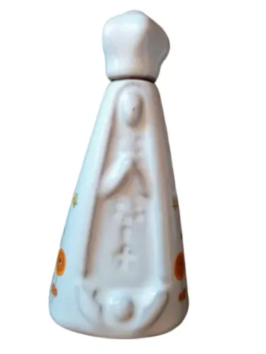 Garrafa para Água benta em porcelana esmaltada