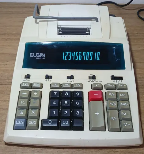 Calculadora Elgin mb-7142 - No estado 