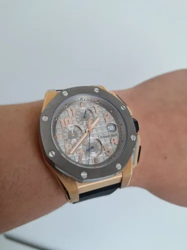 Relógio Audemars Piguet Royal Oak Chronograph Caixa Grande