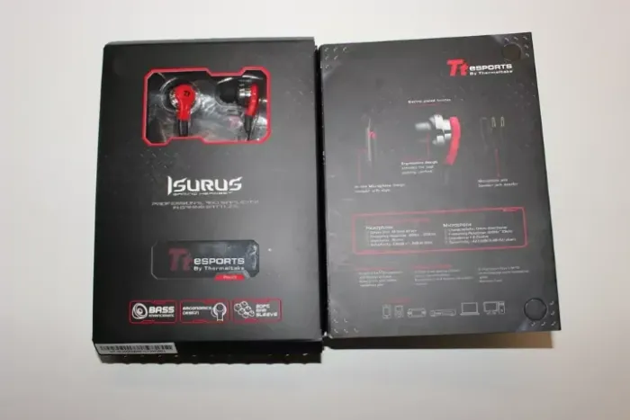 Fone de ouvido Thermaltake Tt eSports Isurus