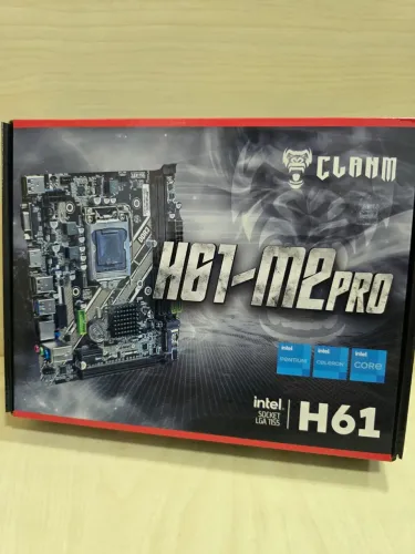 Placa-mãe Clanm H61-M2 Pro (LGA 1155, DDR3, M.2 NVMe)