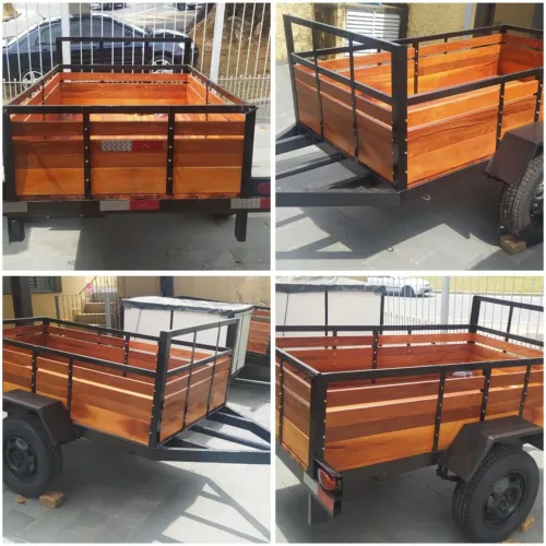 Carretinha Reboque documentada 