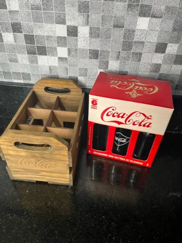 Kit Coleção Coca-cola Vintage Antigo Lacrado Tudo Novo