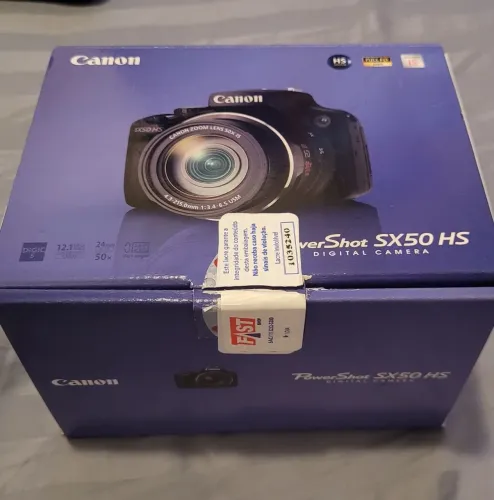 Câmera Cannon Zoom 50x Nova