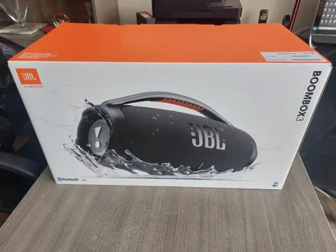 CAIXA D SOM JBL BOOMBOX3 VALOR 2.090,00