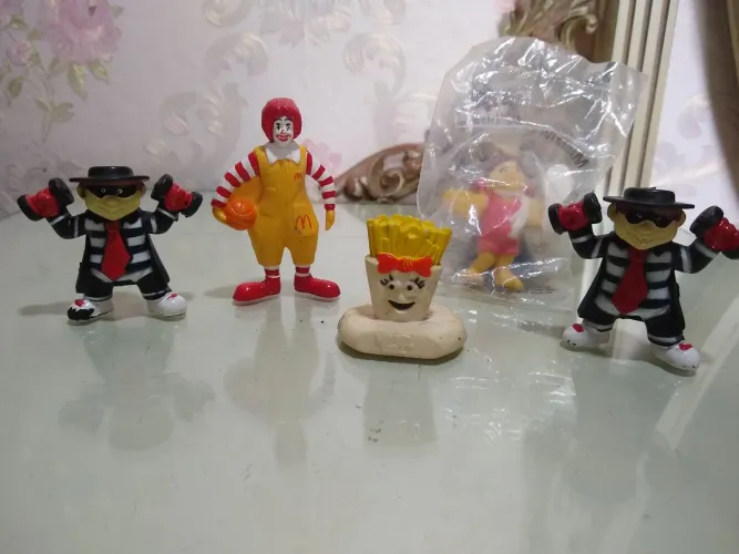 MC Donald's Promocionais - Ronald, Grimace, Hamburglar e  