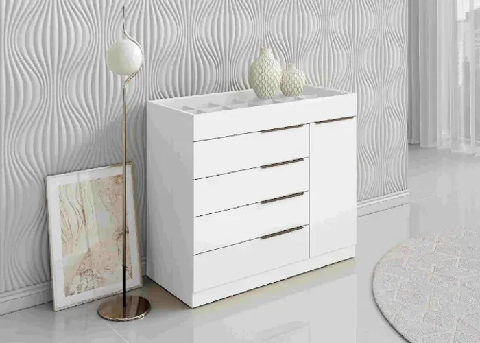 Comoda Arv Sevilha 5G1P Branco