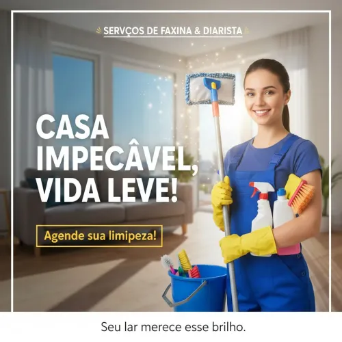 Faxineira e diarista 