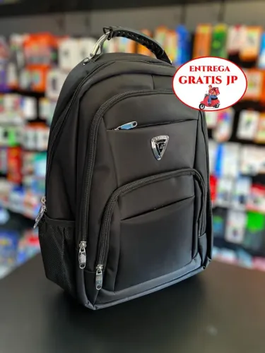 MOCHILA IMPERMEÁVEL MASCULINA PRETA