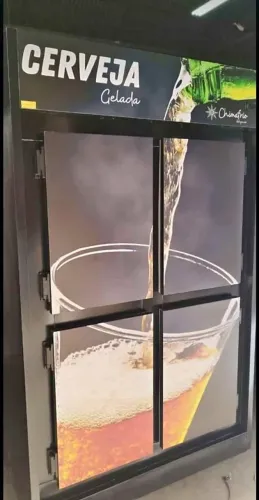 Mini câmara cervejeira 22 Caixas Chimafrio - Marcos