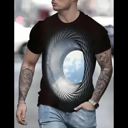 3 Camisetas com Estampa (Impressão 3d)