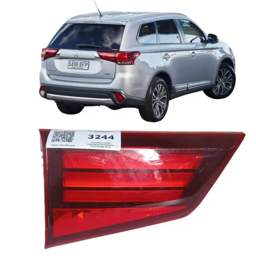 Lanterna Tampa Esquerda Mitsubishi Outlander 2016  etq3244