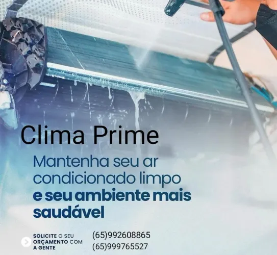 Limpeza de Ar Condicionado com Clima Prime