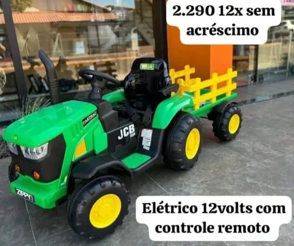 Trator elétrico 