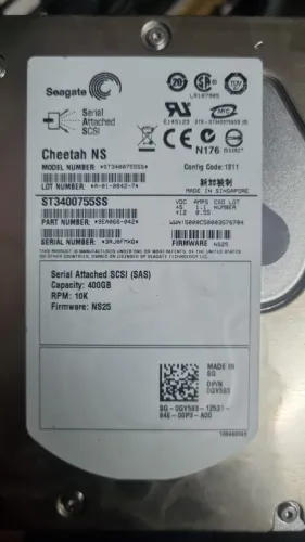 hd dell sas 400gb 3.5 10k st3400755ss 0gy583