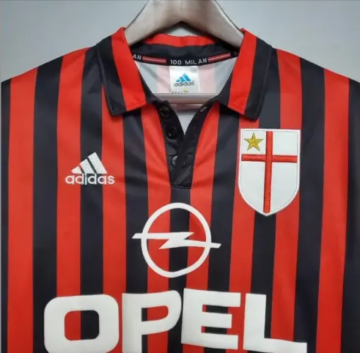 Camisa AC Milan - Centenário 1999-2000 (Tam. G)