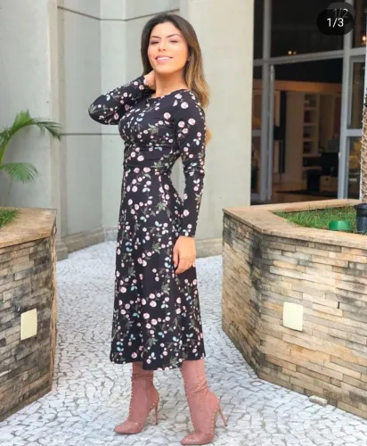 Vestido lindo Thaís Rodrigues 